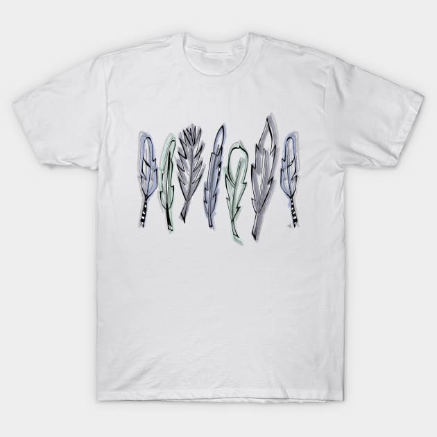 FEATHERS T-Shirt by marchsln